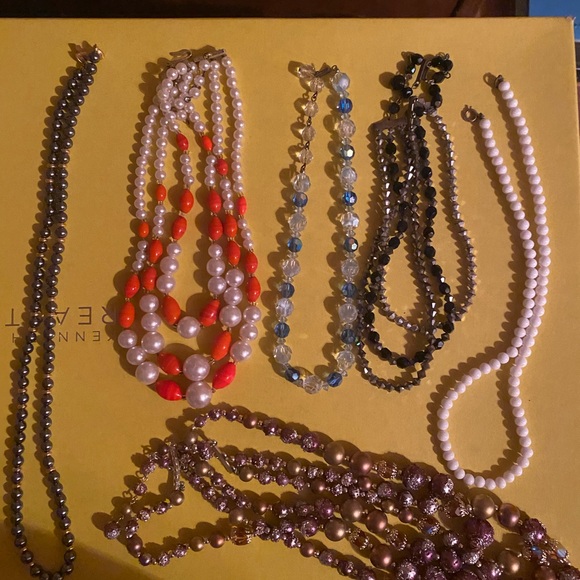 Lot of 24 pieces of. Vintage costume jewelry - Picture 4 of 7